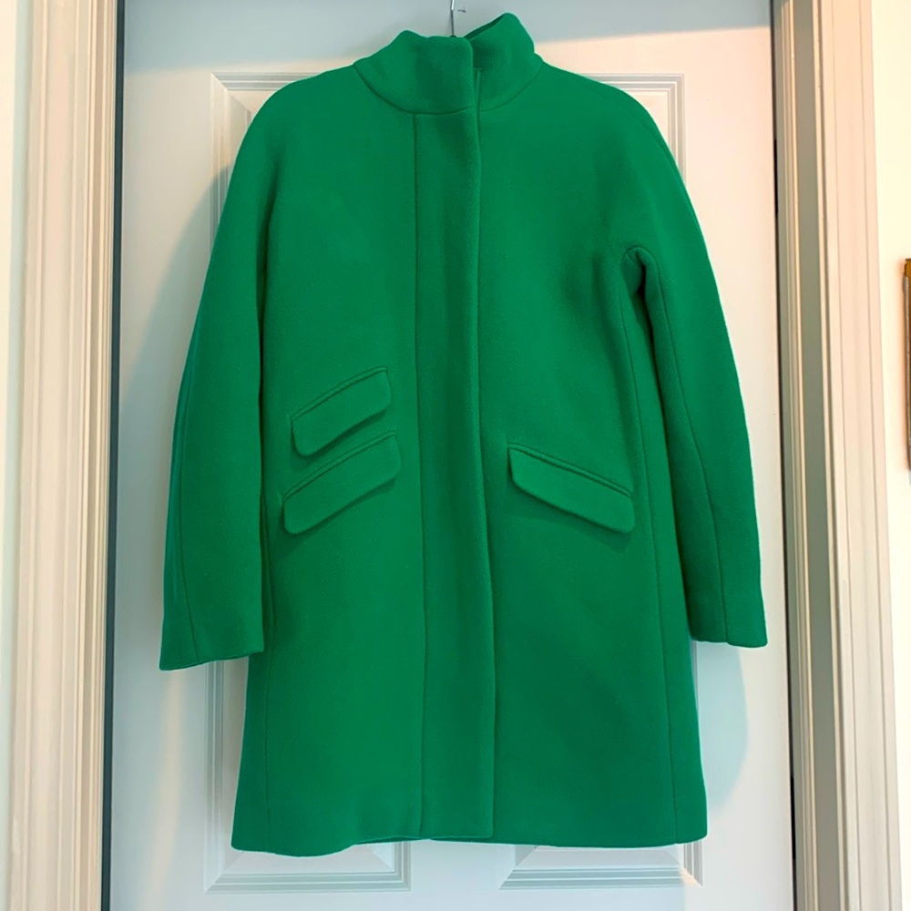 J crew women’s wool stadium coat